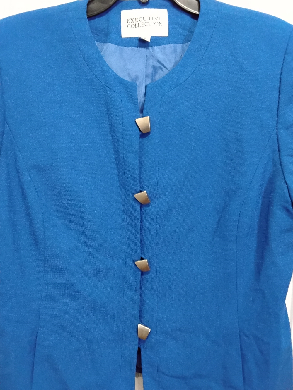 Women’s Short Sleeve Blue Jacket - Picture 3 of 9